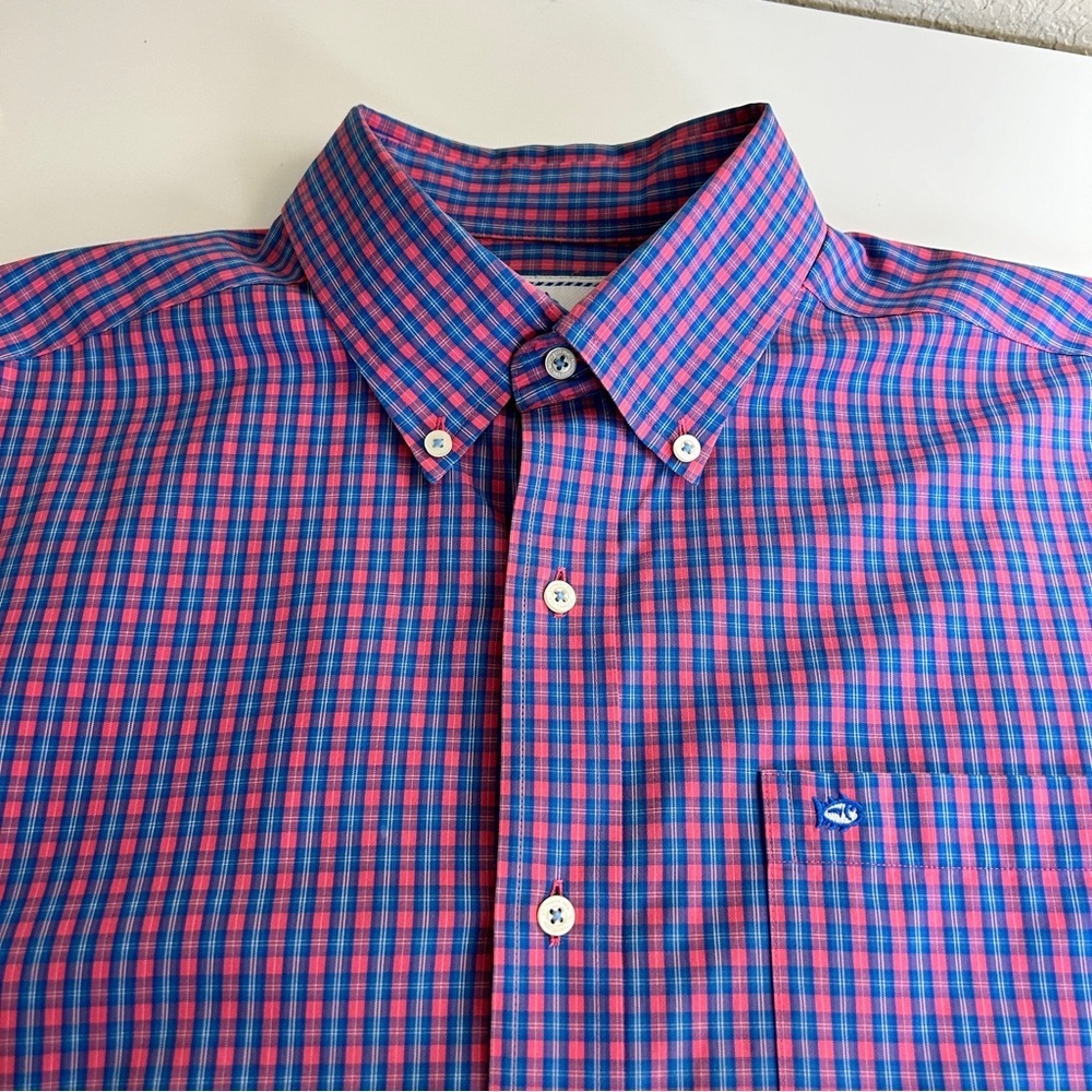 SOUTHERN TIDE Classic Fit Men’s long sleeve button down size medium - Picture 5 of 10